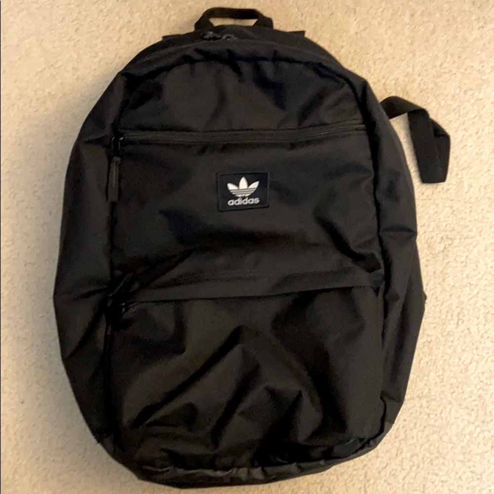 Adidas black sport backpack